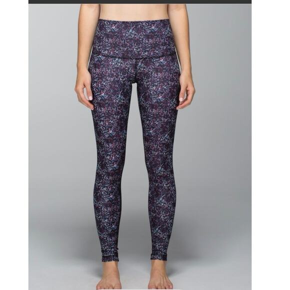 Lululemon Wunder Under Pant Full-On Luxtreme Roll Down Fitness Gym Workout - Picture 1 of 9